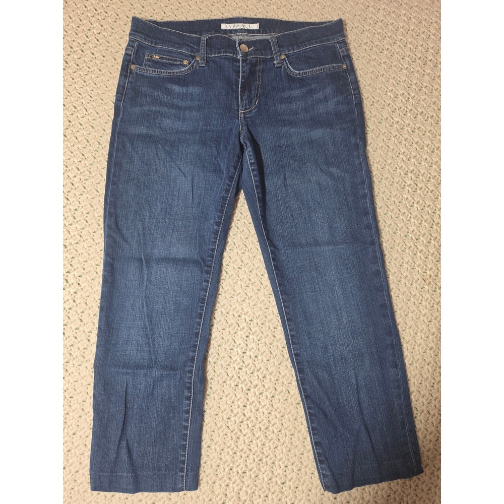 Joe's Jeans Cigarette Fit Women 30 Dark Blue Wash Excellent Stretch Denim